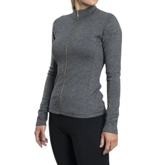 Arms of Andes Alpaca Wool 420 Midweight Zipped Sustainable Outdoors Jacket Sz M